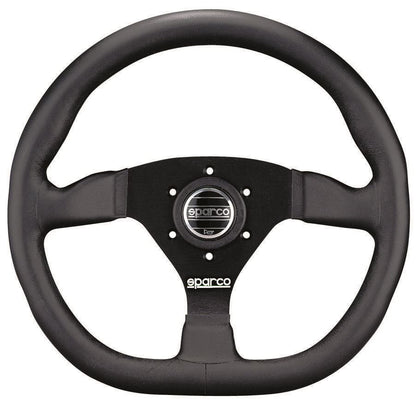 SPARCO L360 330mm Black Leather